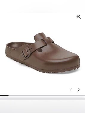 Birkenstock Brown Slip-On Clog Loafer